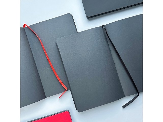 Скетчбук "Sketch & Art" в мягком переплете 140х210 мм, 100 л. черной бумаги 100 гр., черный