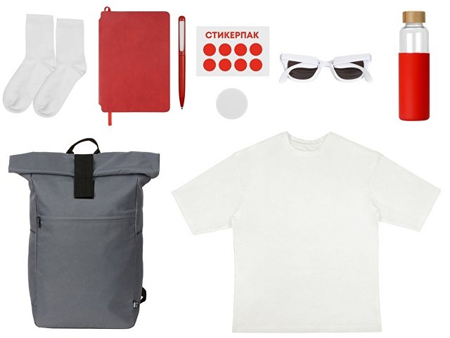 Welcome pack «Welcome Aboard!», красный