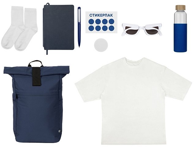 Welcome pack «Welcome Aboard!», синий