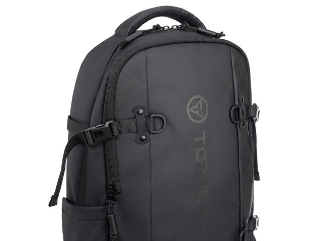 Рюкзак спортивный TORBER ЭКСТРИМ 18", чёрный, 31 х 12 х 46 см, 17л
