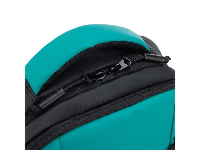 Рюкзак спортивный TORBER ЭКСТРИМ 18", зелёный/чёрный, 31 х 12 х 46 см, 17л