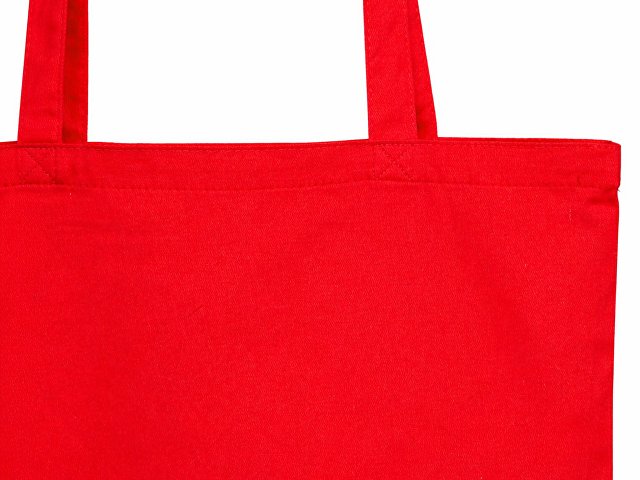 Сумка «Кэррими 180» из хлопка, 180 г/м2, красный
