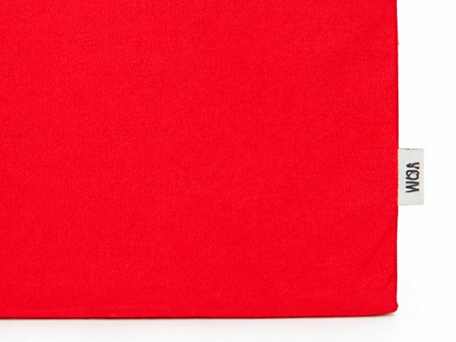 Сумка «Кэррими 180» из хлопка, 180 г/м2, красный
