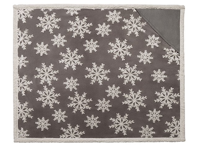 Плед Snowflake новогодний