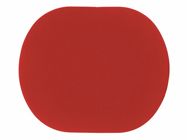 ПАТЧ ОВАЛ soft-touch (красный) 6,0 х 5,0 см