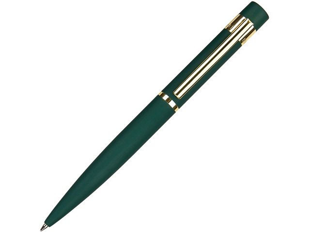 Ручка шариковая автоматическая BrunoVisconti "VERONA" цвет корпуса зеленый, soft-touch, 1 мм, синяя