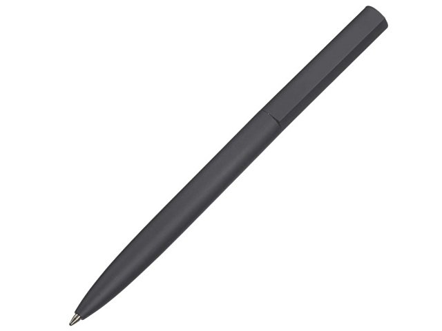 Шариковая металлическая ручка "Minimalist" софт-тач, антрацит