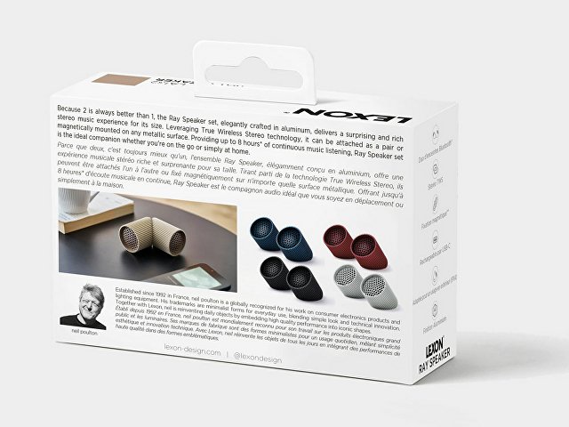Беспроводная колонка Ray Speaker, синий