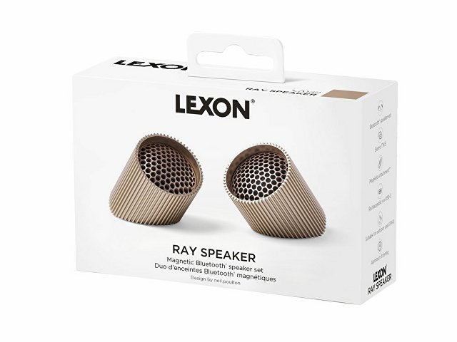 Беспроводная колонка Ray Speaker, серебристый