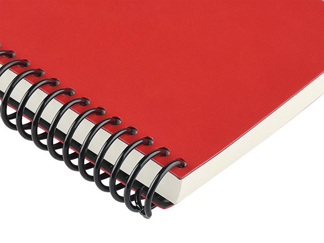 Ежедневник недатированный на спирали А5 "Agenda", красный (Р)