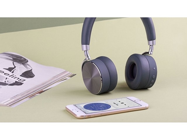 Беспроводные наушники Rombica mysound BH-13 Gray ANC, серый (Р)