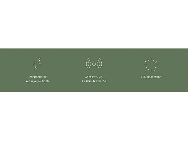 Беспроводное зарядное устройство Rombica  «NEO Core Quick» c быстрой зарядкой, черный (с лого) (Р)