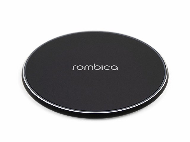 Беспроводное зарядное устройство Rombica  «NEO Core Quick» c быстрой зарядкой, черный (с лого) (Р)