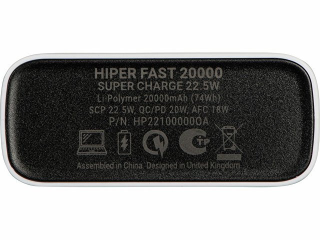 Портативный внешний аккумулятор FAST 20000 White (Р)