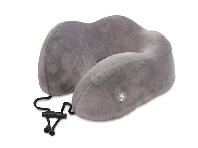 Подушка для путешествий с эффектом памяти Мемо "Bluewinder" Grey