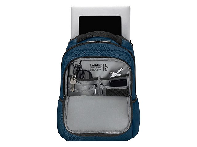 Рюкзак WENGER XE Resist 16", синий, переработанный ПЭТ/Полиэстер, 30х20х44 см, 23 л.