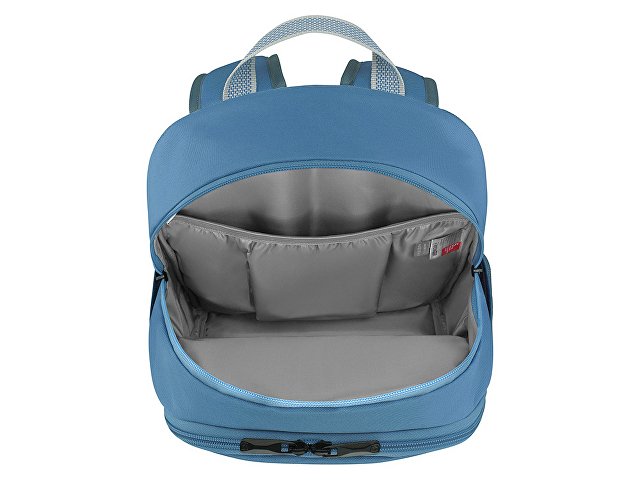 Рюкзак WENGER Tyon 15.6", голубой, переработанный ПЭТ/Полиэстер, 32х18х48 см, 23 л.