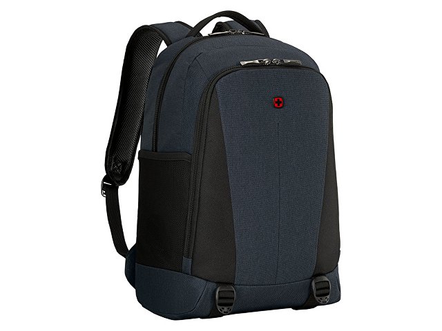 Рюкзак WENGER Oryson 16", серый/чёрный, переработанный ПЭТ/Полиэстер, 32х45х19 см, 25 л.