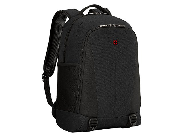Рюкзак WENGER Oryson 16", чёрный, переработанный ПЭТ/Полиэстер, 32х45х19 см, 25 л.