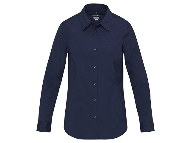 Carnelian женская рубашка из поплина - Navy Blue