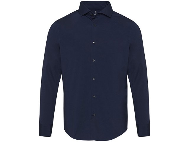 Carnelian мужская рубашка из поплина - Navy Blue