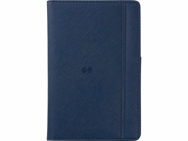 Органайзер с функцией беспроводной зарядки "Manner", 5000 mah, темно-синий (Р)