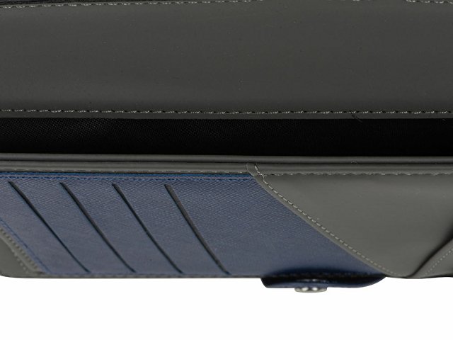 Органайзер с функцией беспроводной зарядки "Manner", 5000 mah, темно-синий (Р)