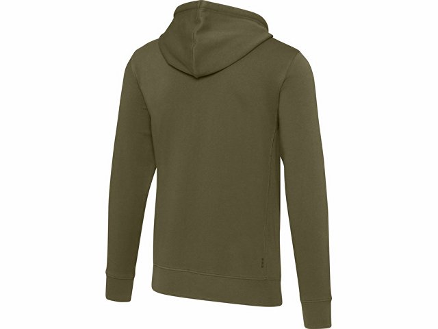 Толстовка «Арора» мужская с капюшоном, зеленый лесной