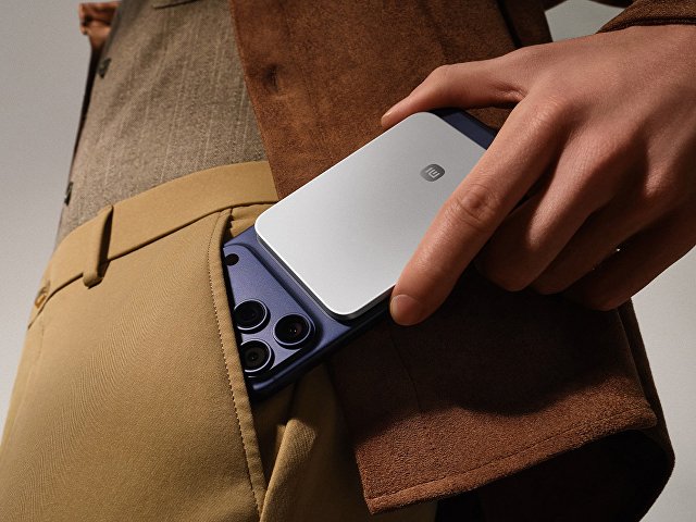 Внешний аккумулятор Xiaomi UltraThin Magnetic Power Bank 5000 15W Graphite Black
