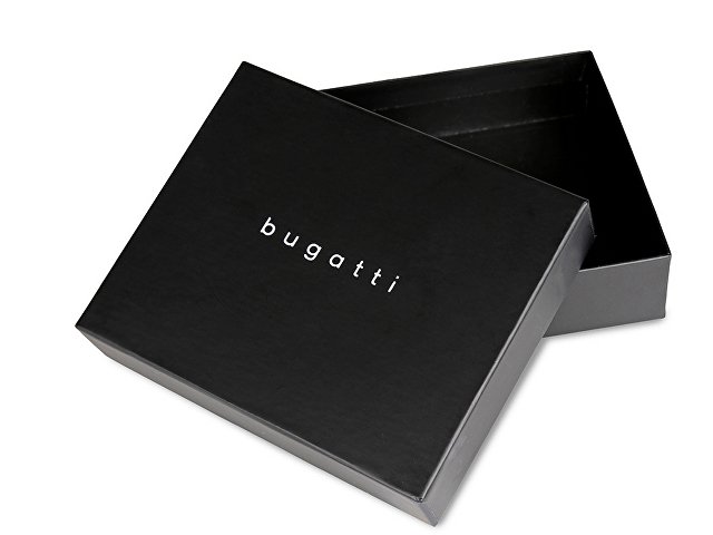 Ключница BUGATTI НЕАПОЛЬ | NEAPLES, коричневая, натуральная воловья кожа, 11,5х3х7 см
