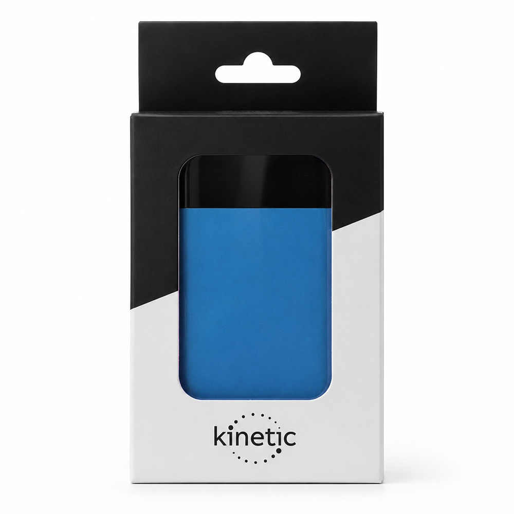 Внешний аккумулятор в металлическом корпусе Apria, 10000 mAh, синий