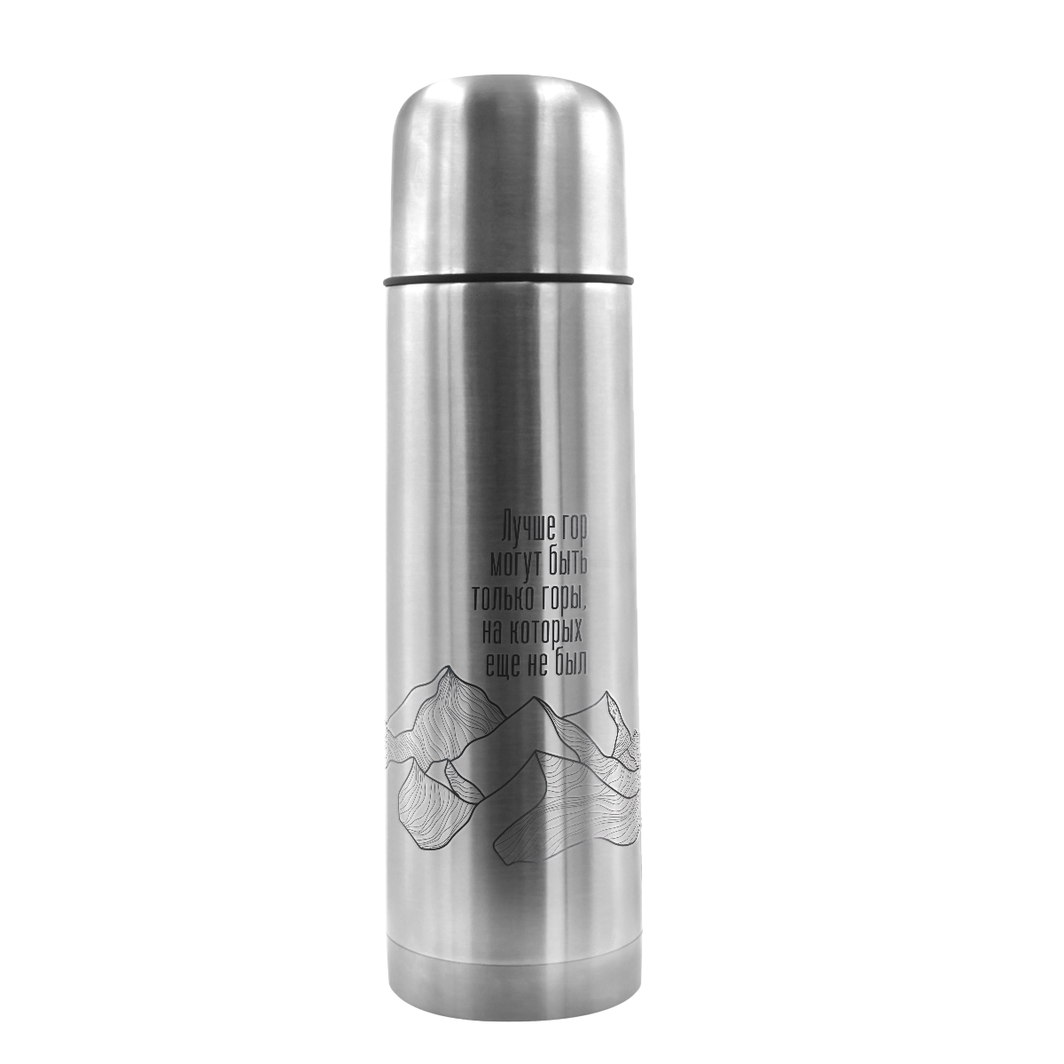 Термос Picnic Silver, серебристый