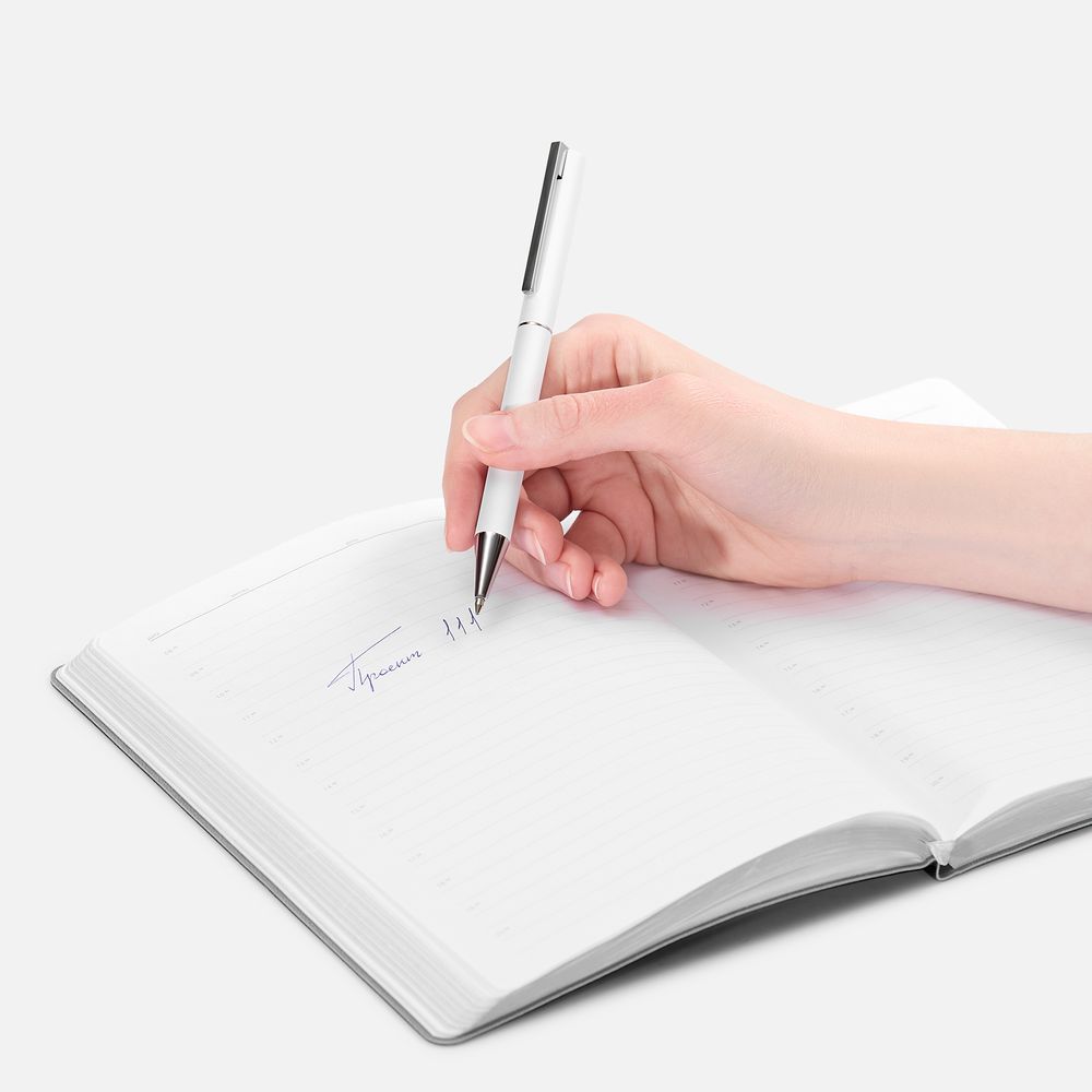 Ручка шариковая Blade Soft Touch, белая