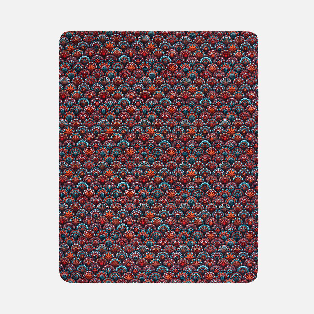 Флисовый плед Warm&Peace XL, белый