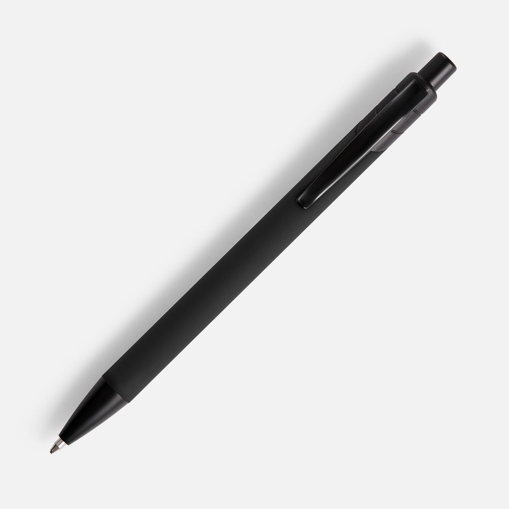 Ручка шариковая Undertone Black Soft Touch, черная