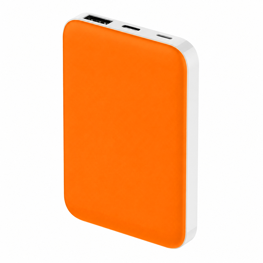 Внешний аккумулятор Fluffy, 5000 Mah, оранжевый