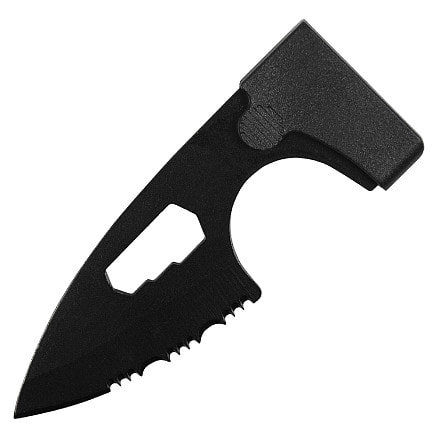 Карточка Tools leeds, 9 функций, инструменты из нержавеющей стали, корпус из полупрозрачного черного пластика