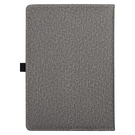 Ежедневник Smart Wallet Cambric A5, серый, недатированный, в твердой обложке с поролоном