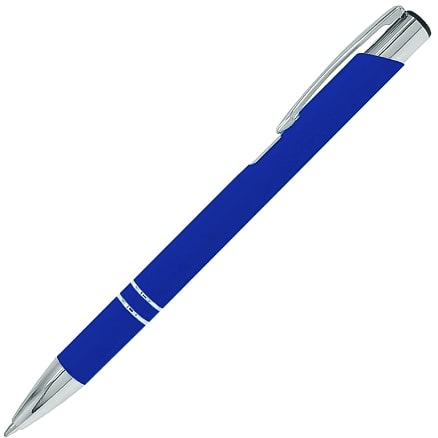 Ручка шариковая Legend Soft Touch, синяя 286