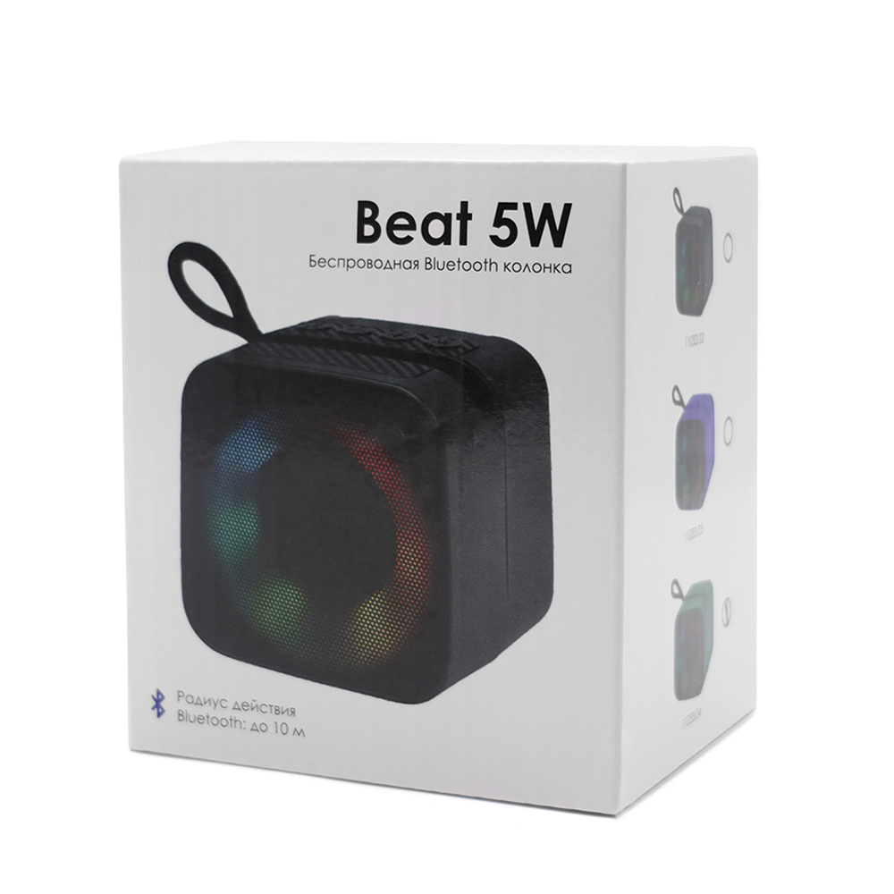 Беспроводная Bluetooth колонка Beat 5W, синий