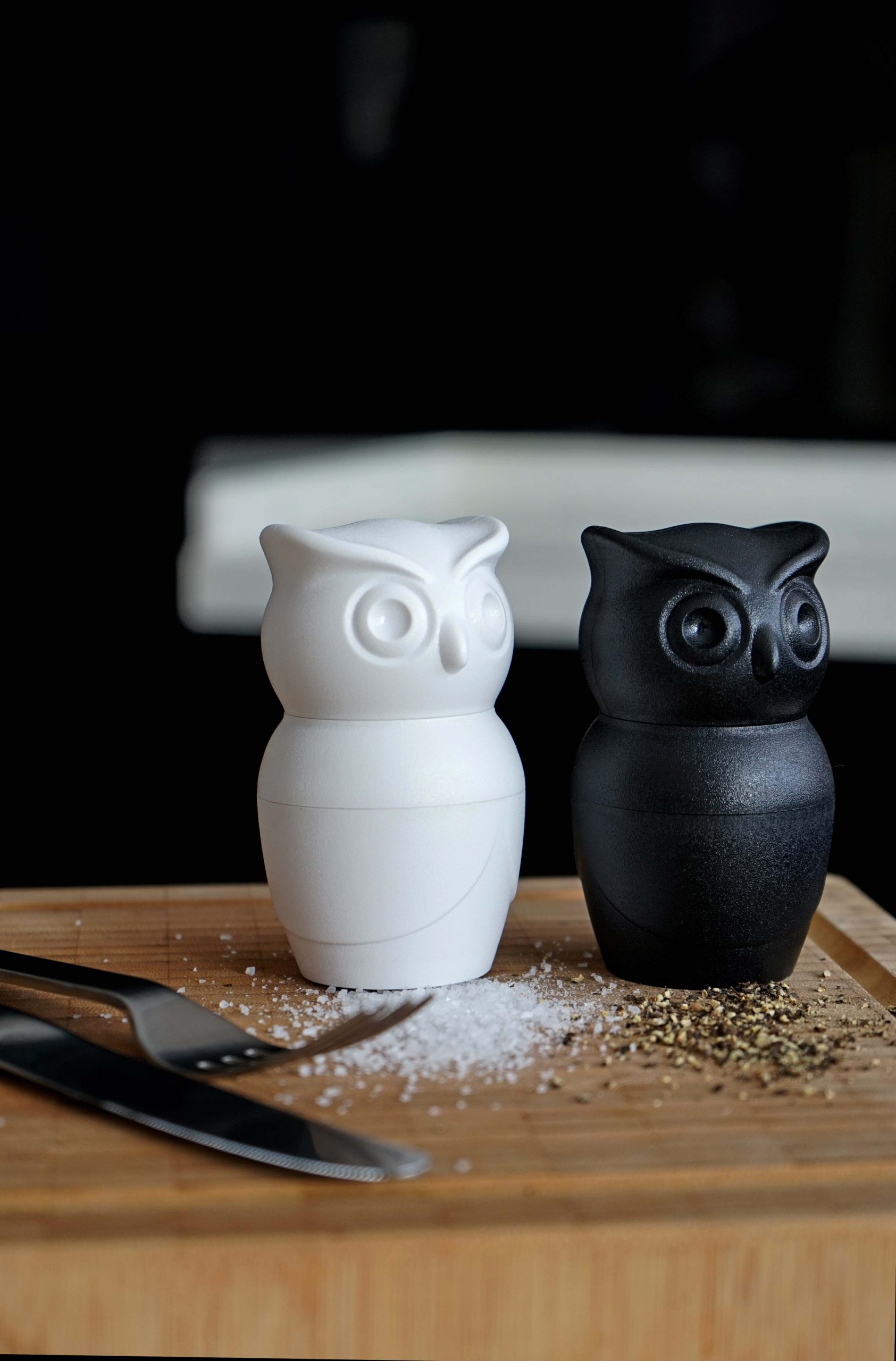 МЕЛЬНИЦА ДЛЯ СПЕЦИЙ Tasty Owl, чёрная