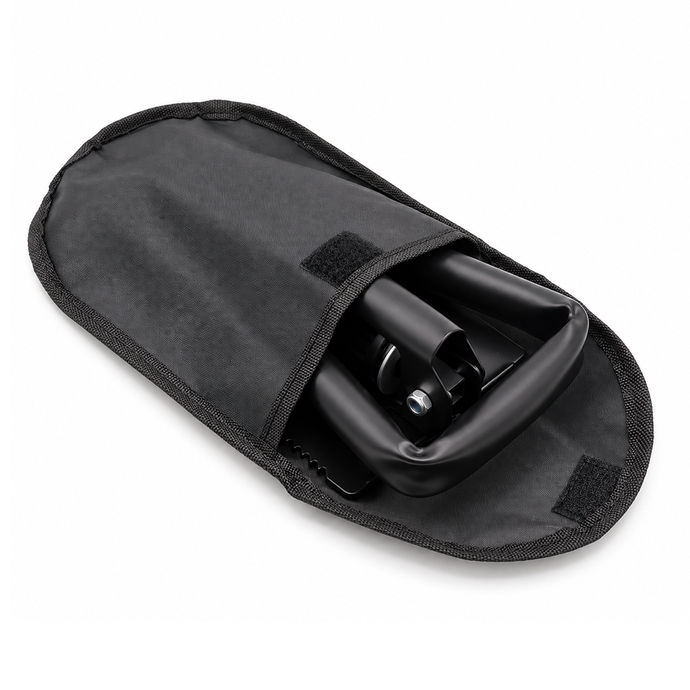 Лопата складная Multi Shovel Pro в чехле, чёрная
