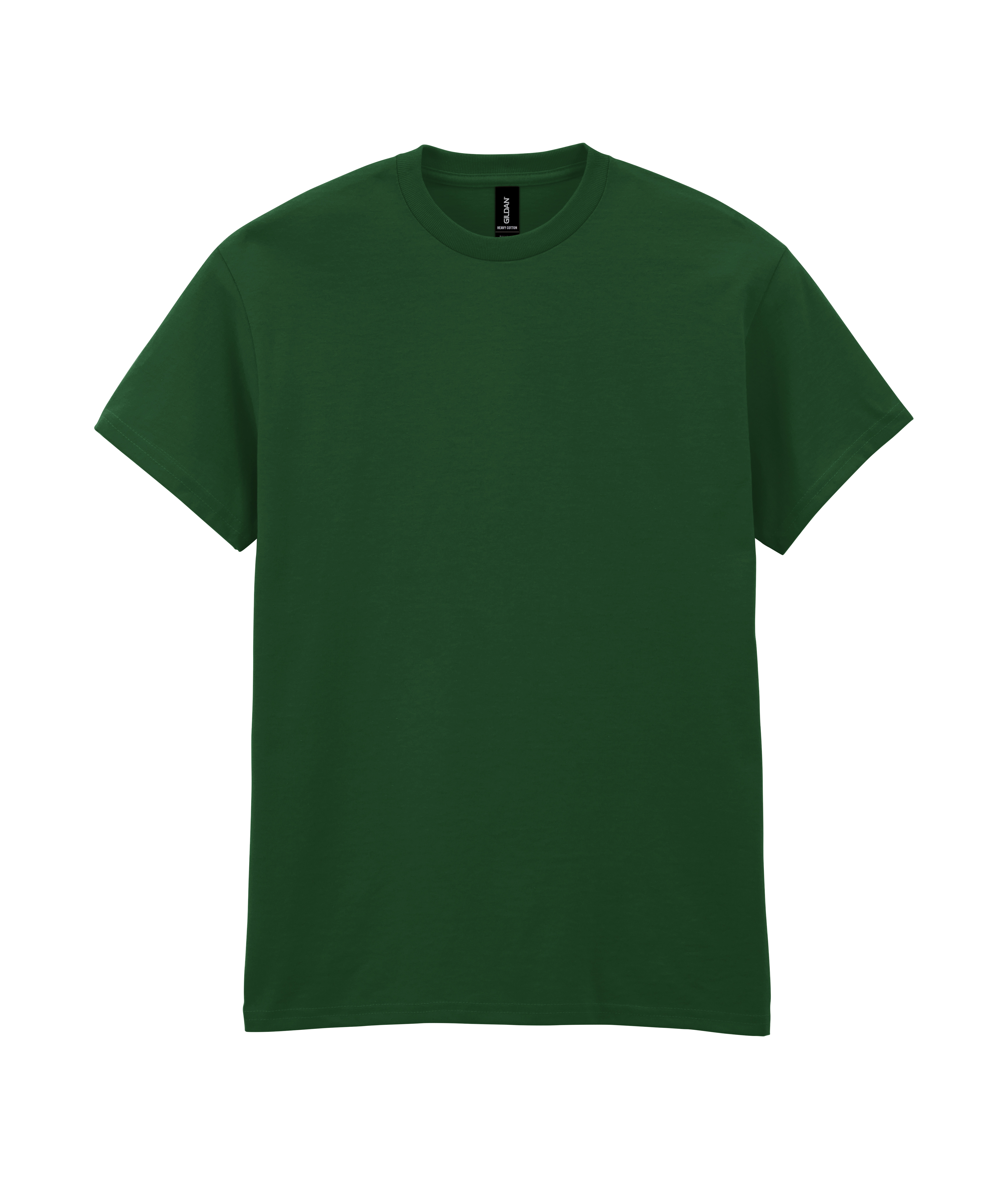 Футболка HEAVY COTTON, ТЕМНО-ЗЕЛЕНЫЙ 3XL
