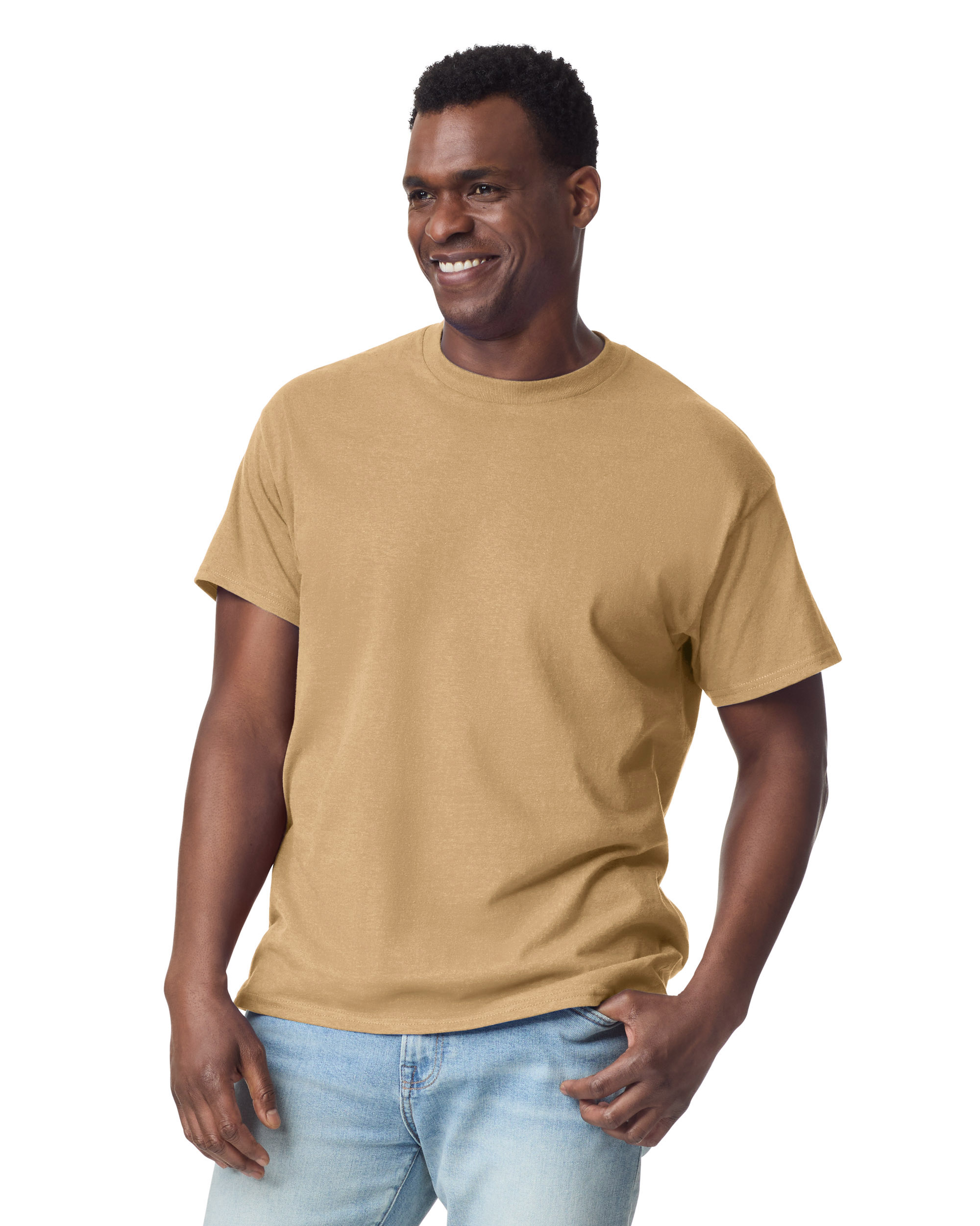 Футболка ULTRA COTTON, БЕЖЕВЫЙ M