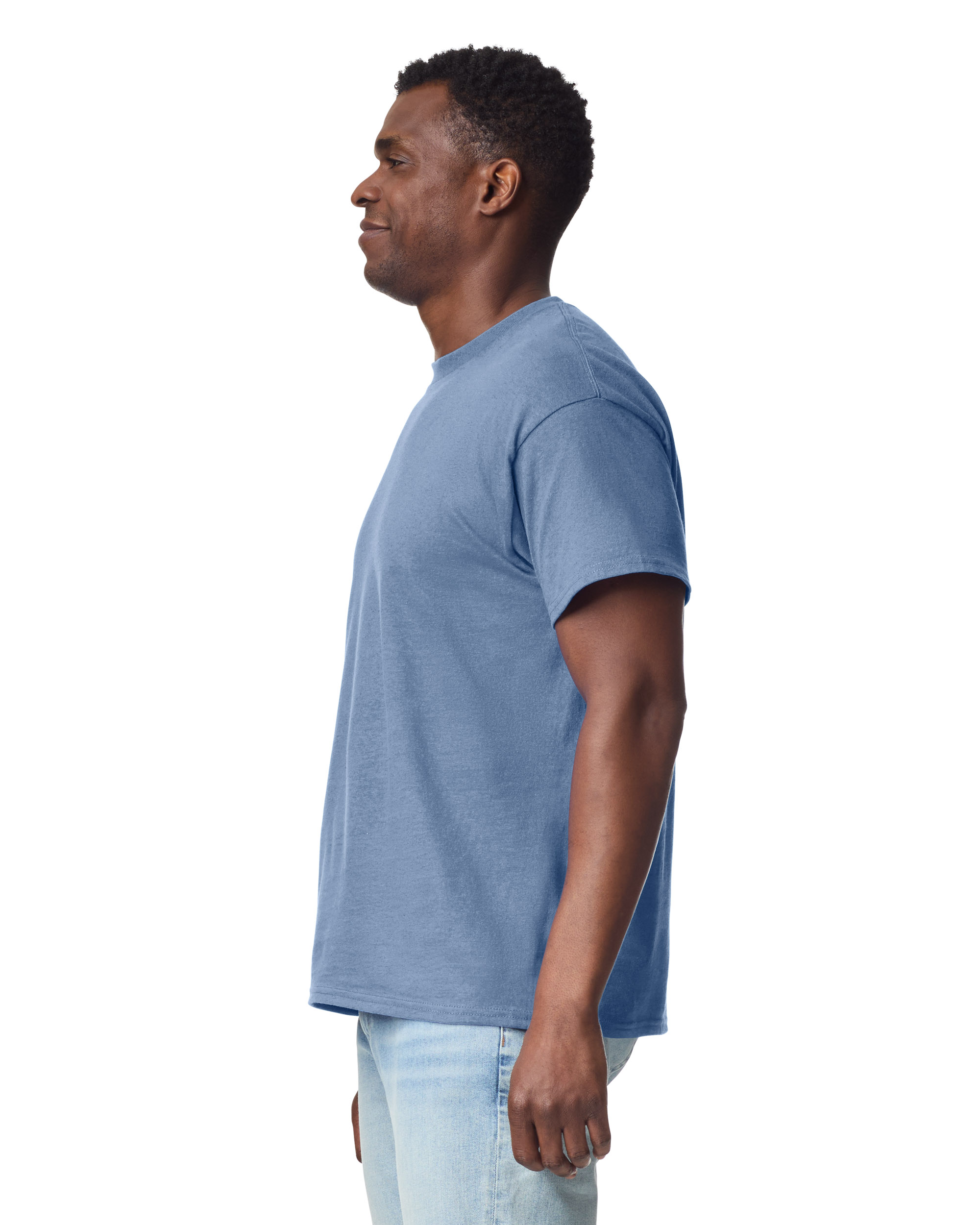Футболка ULTRA COTTON, СЕРО-ГОЛУБОЙ L