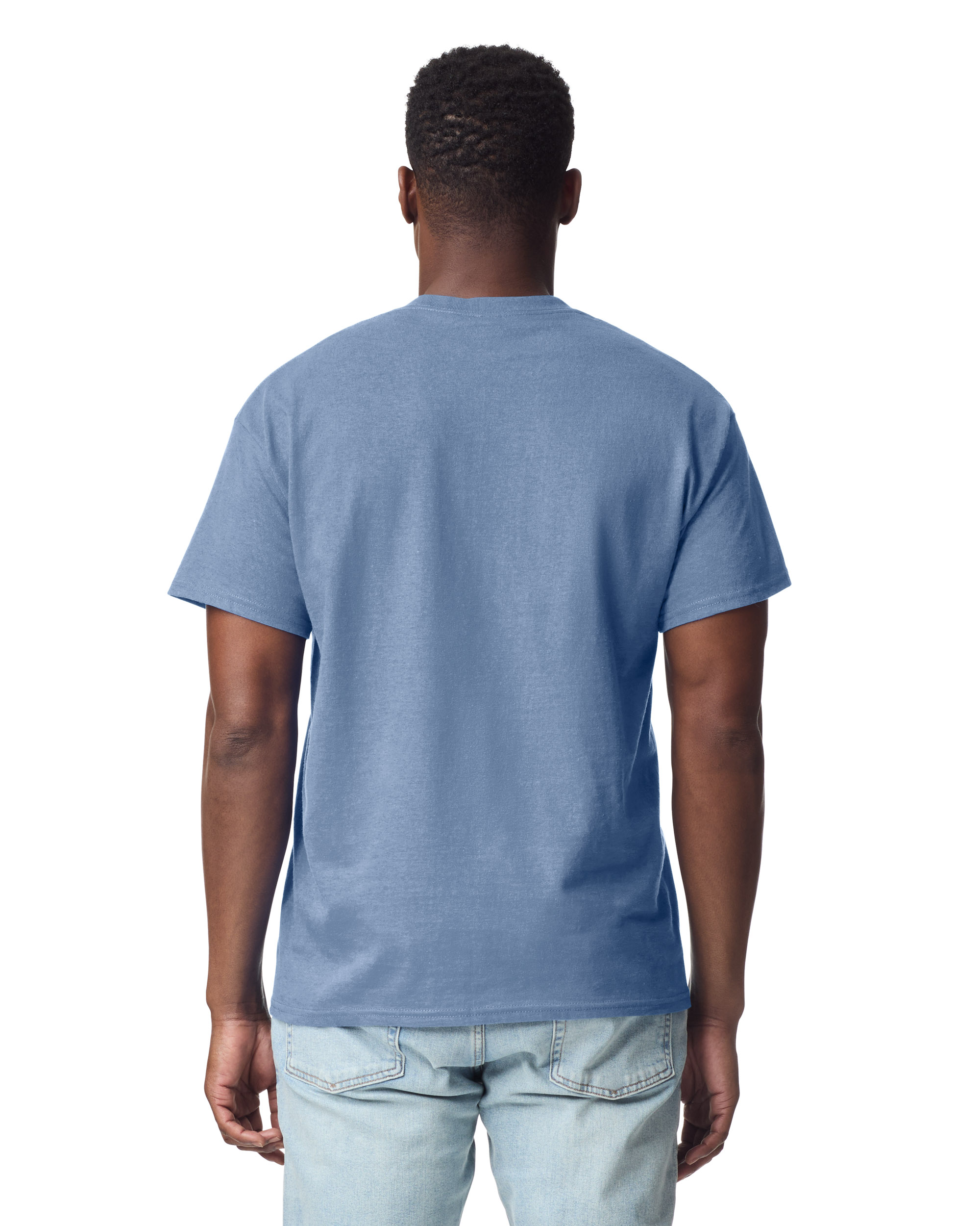 Футболка ULTRA COTTON, СЕРО-ГОЛУБОЙ XL