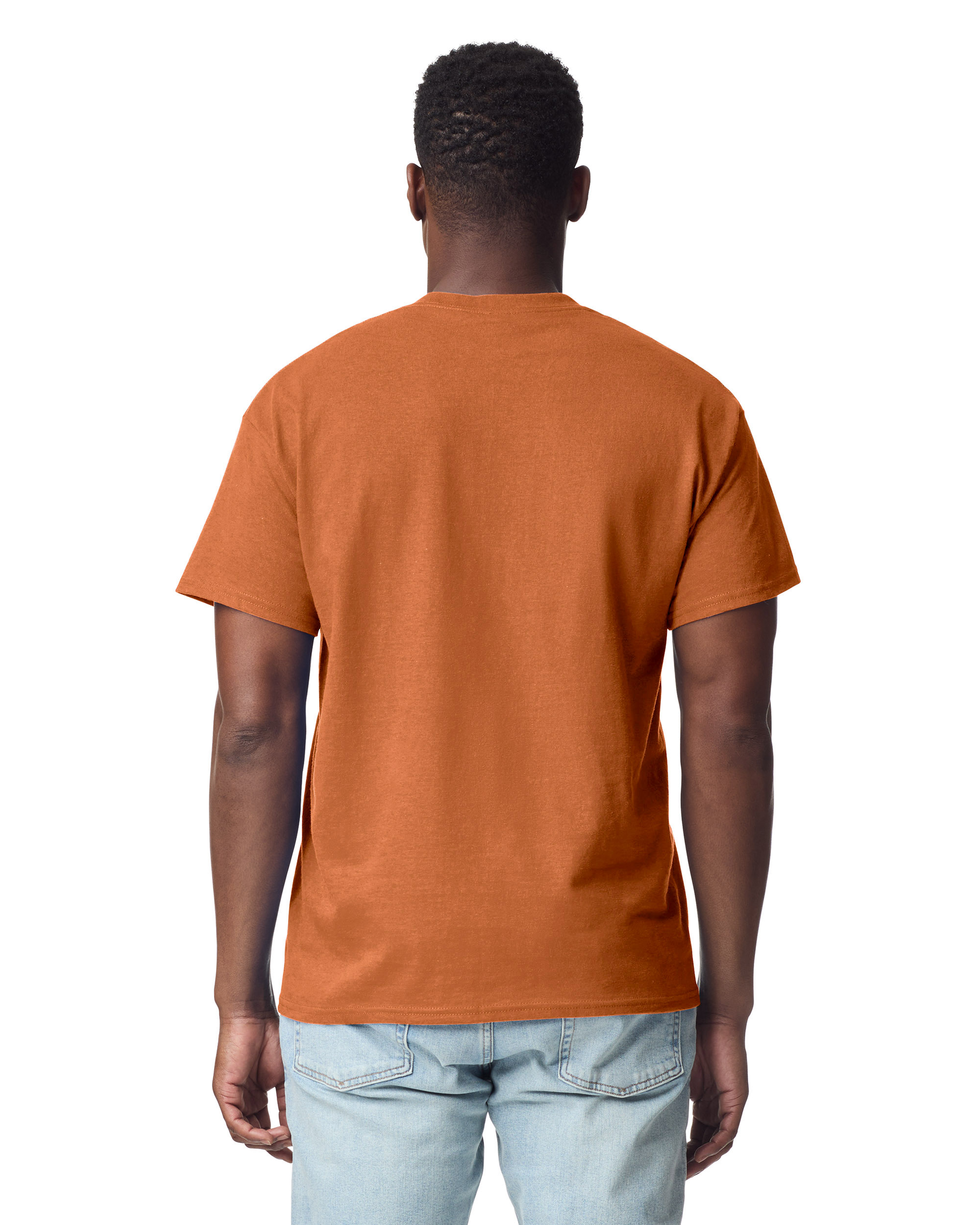 Футболка ULTRA COTTON, ОРАНЖЕВО-БЕЖЕВЫЙ 2XL