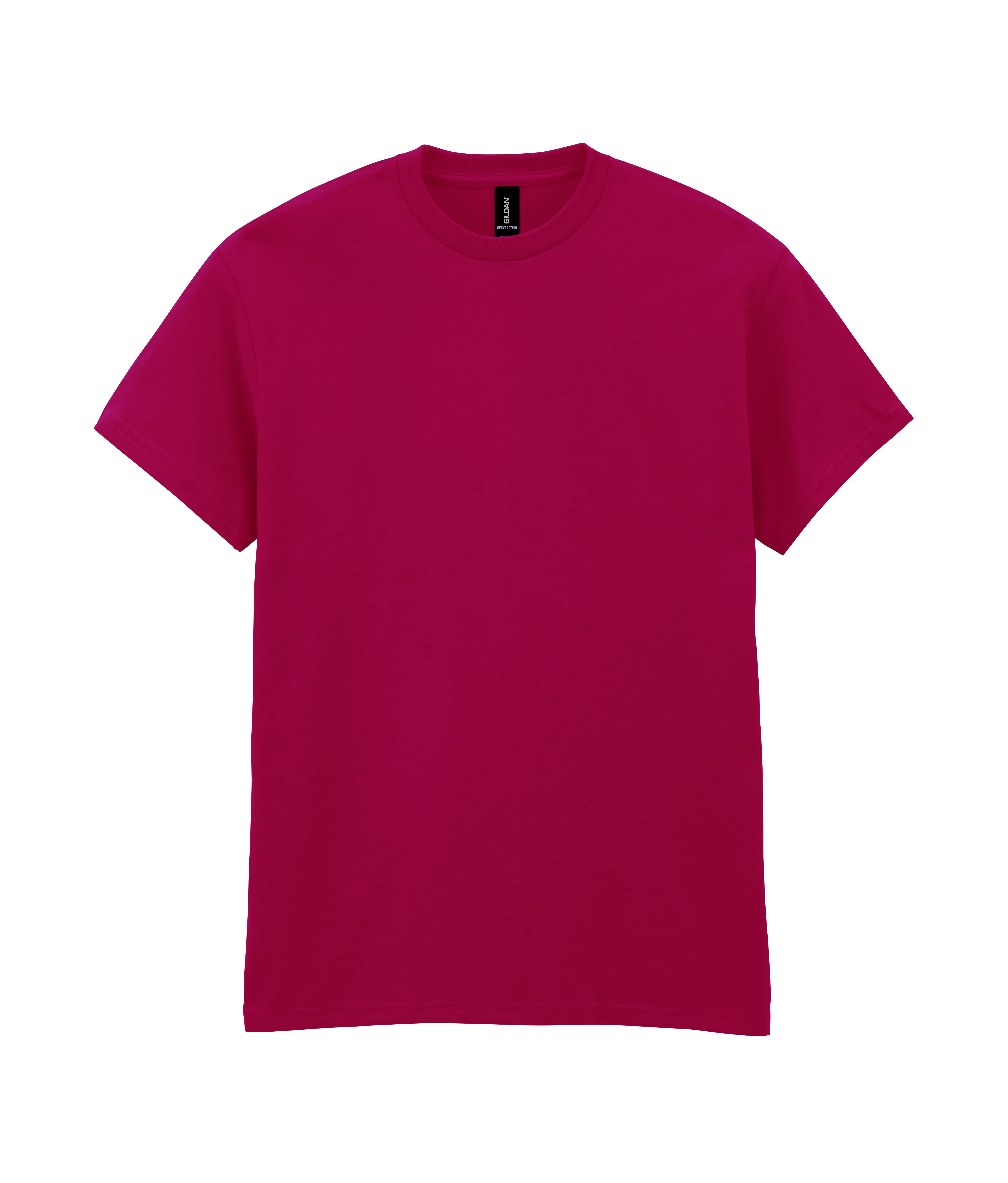 Футболка HEAVY COTTON, ТЕМНО-ВИШНЕВЫЙ XL