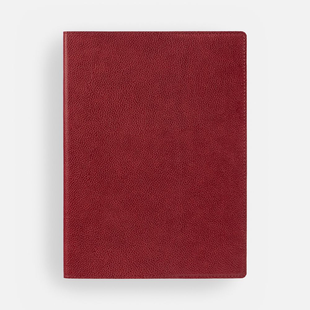 Ежедневник в суперобложке Brave Book, недатированный, красный