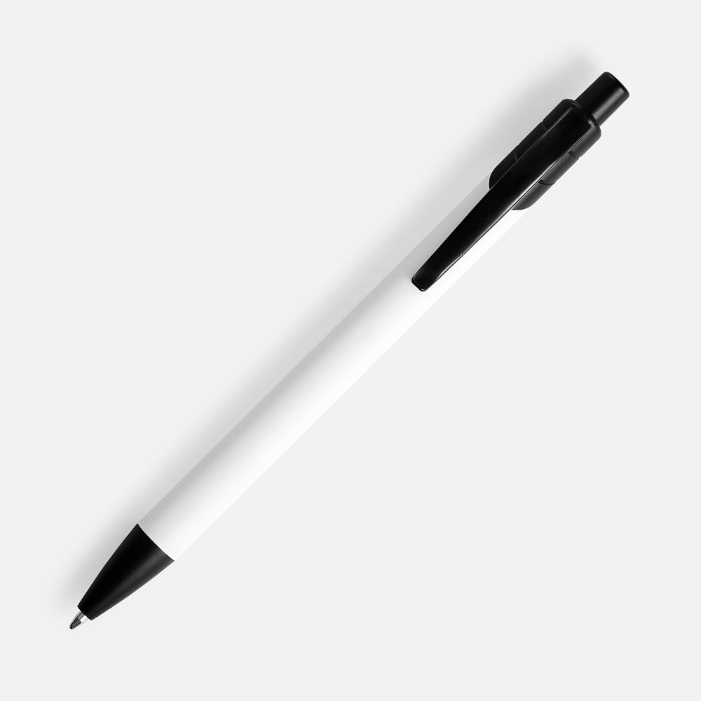 Ручка шариковая Undertone Black Soft Touch, белая